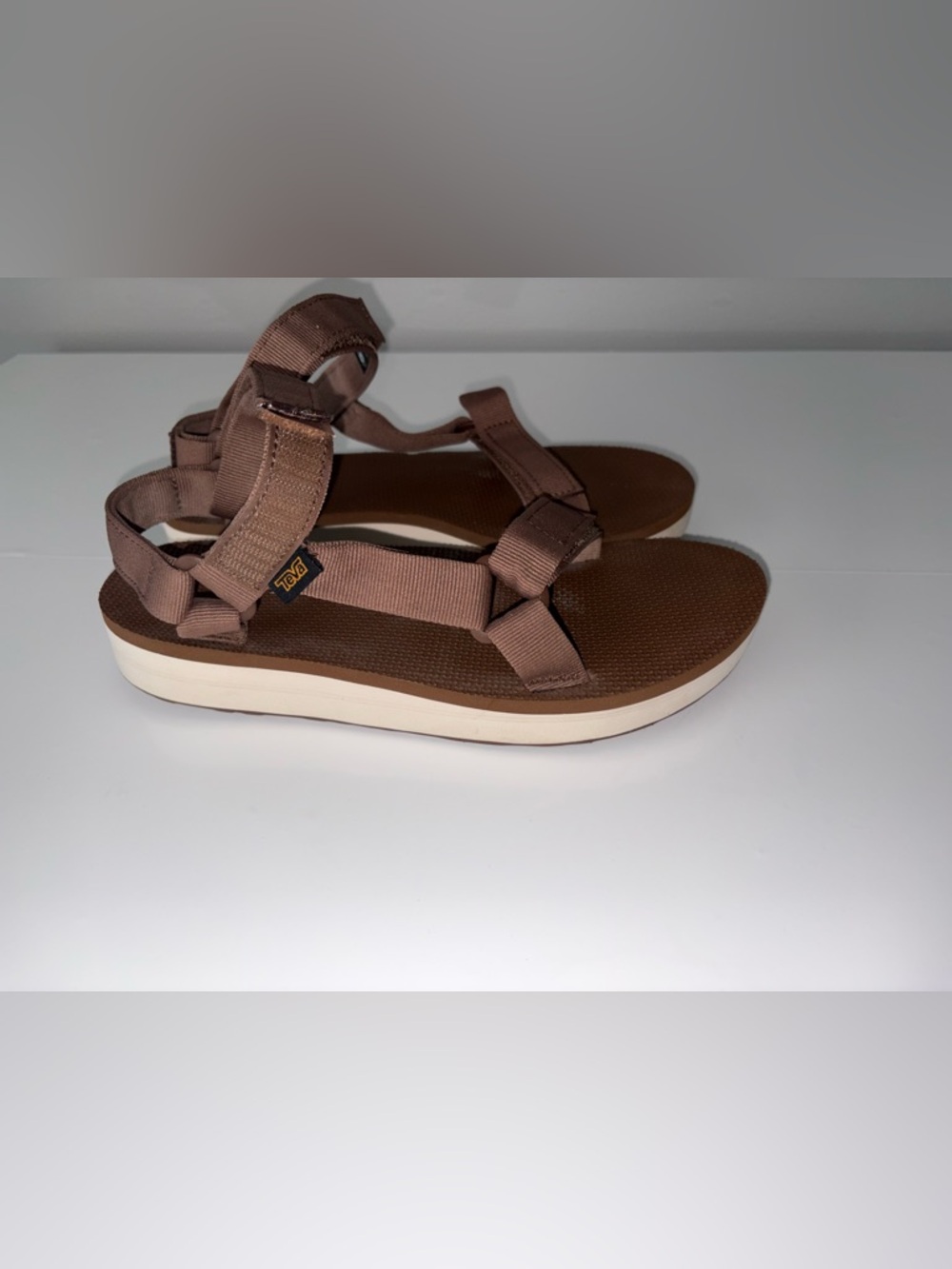 Teva Midform Universal Brown Sandals Comfort Strap Size 9 - Picture 9 of 10